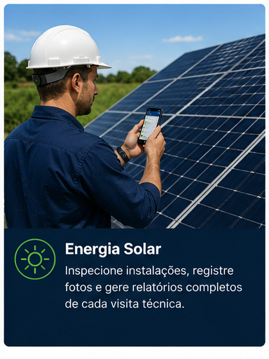 Energia Solar com vistoria digital